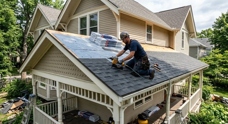 Porch Roofing Installation in Nashua, NH